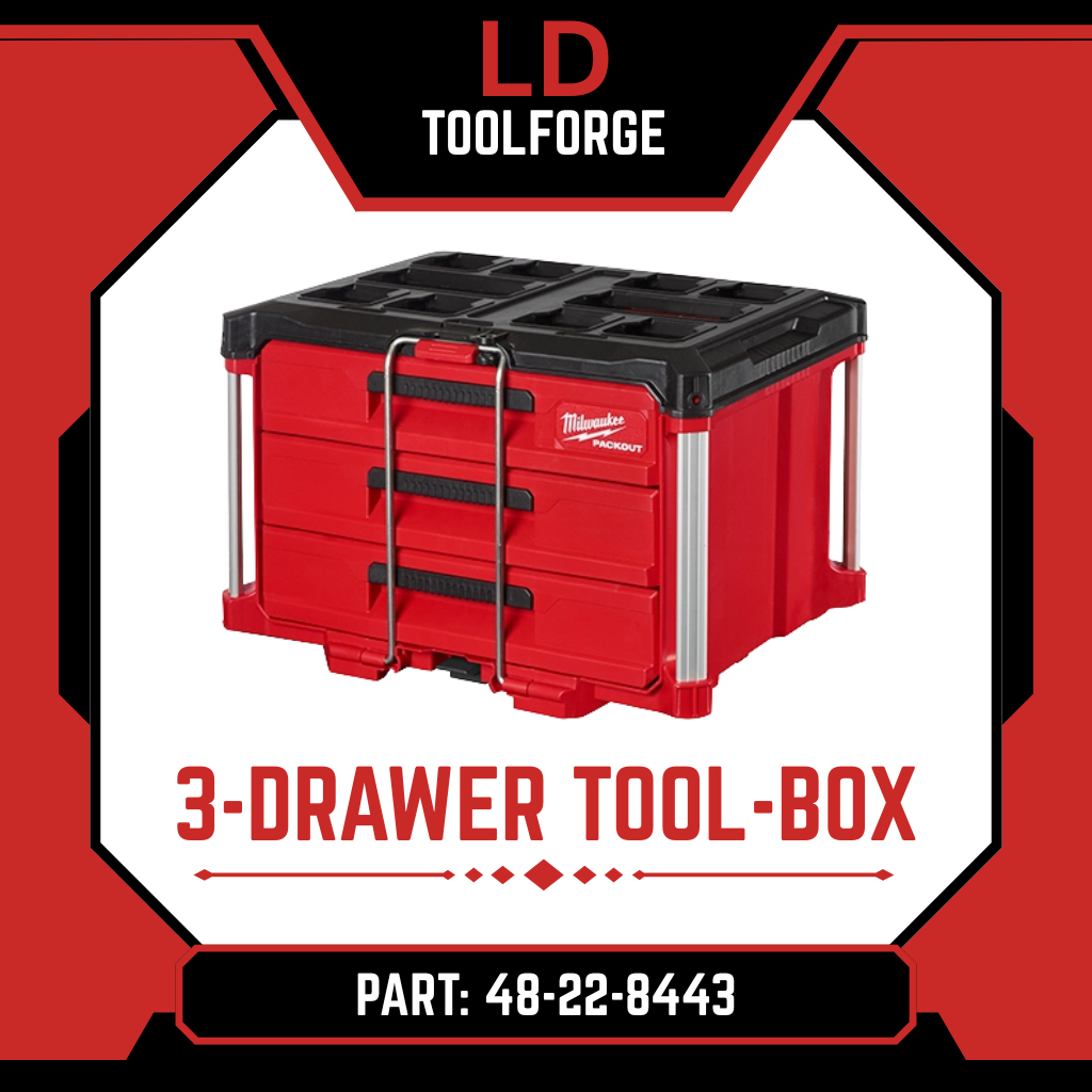 Packout 3-Drawer Tool Box - 48-22-8443