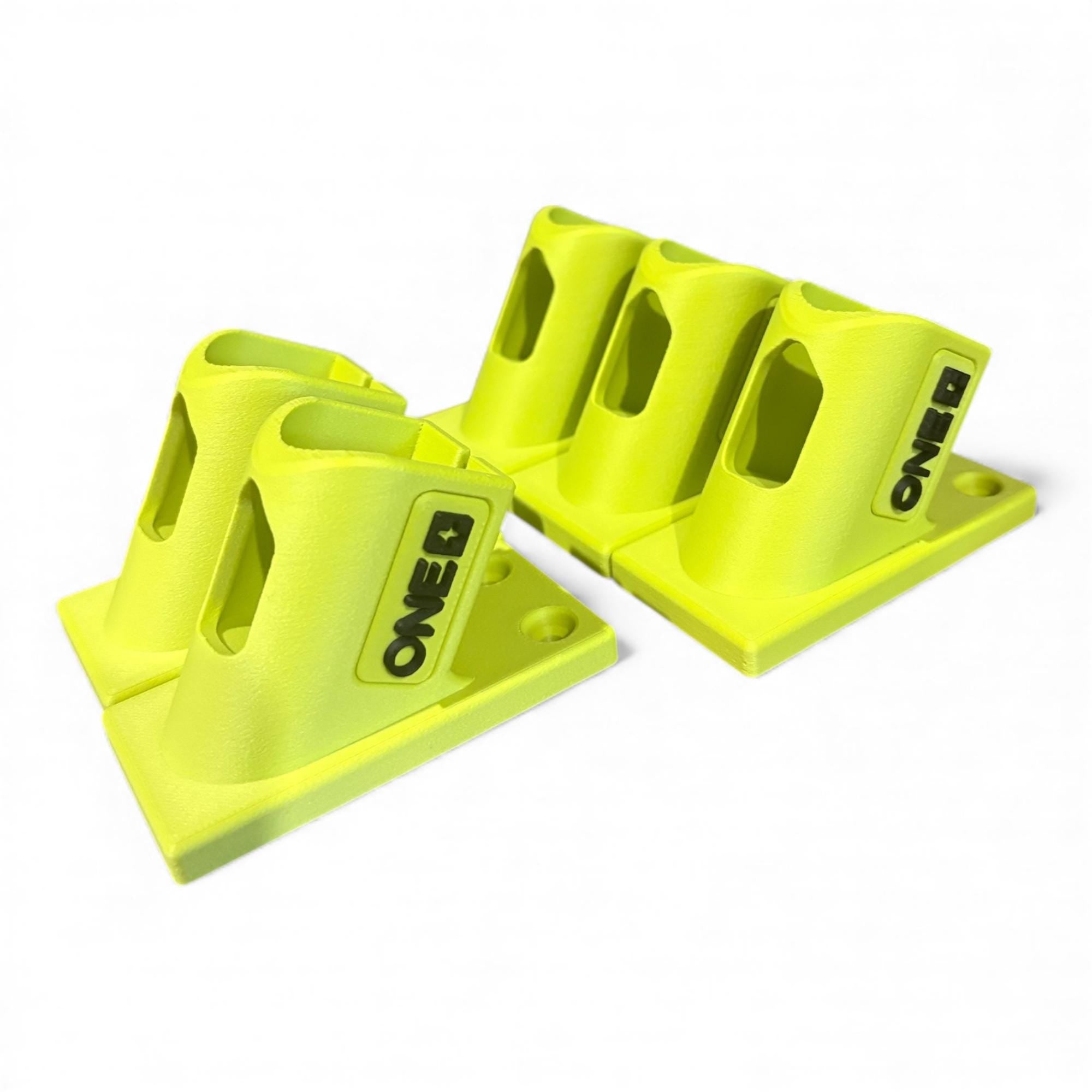Ryobi One+ 18V Battery Holders | Wall Mount Tool Organizer | Ryobi Battery Storage Rack | 3D Printed Holder | Workshop Organisation