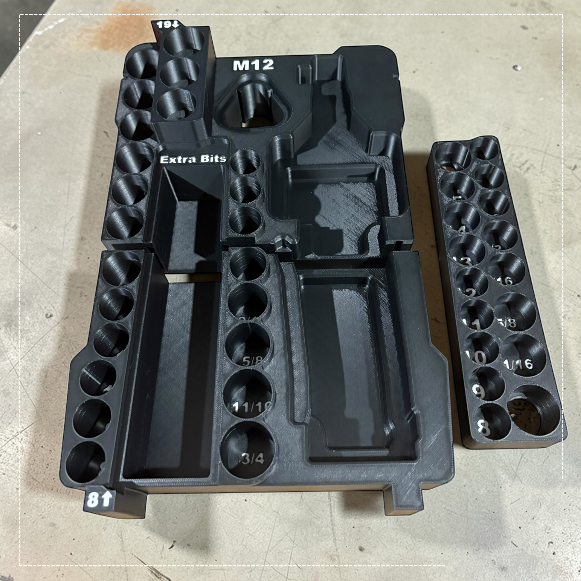 Milwaukee Packout M12 3/8 Impact Ratchet Insert | AUS M12FIR38-0 US 2567-20 | [INSERT ONLY]
