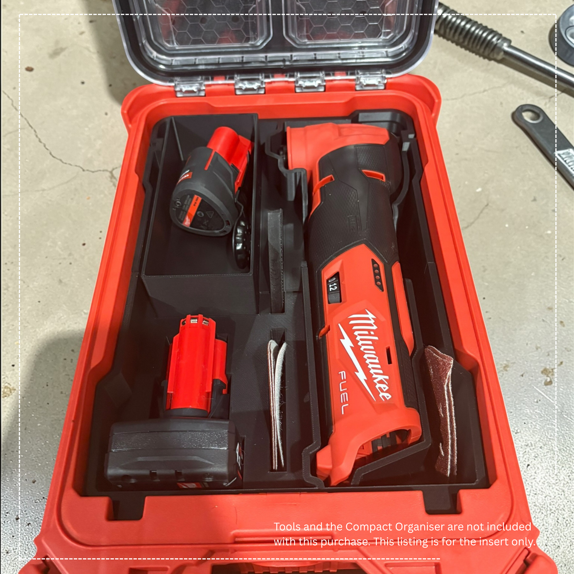 Milwaukee Packout M12 Multi-Tool Insert | AUS M12FMT-0/US 2526-20 [INSERT ONLY]