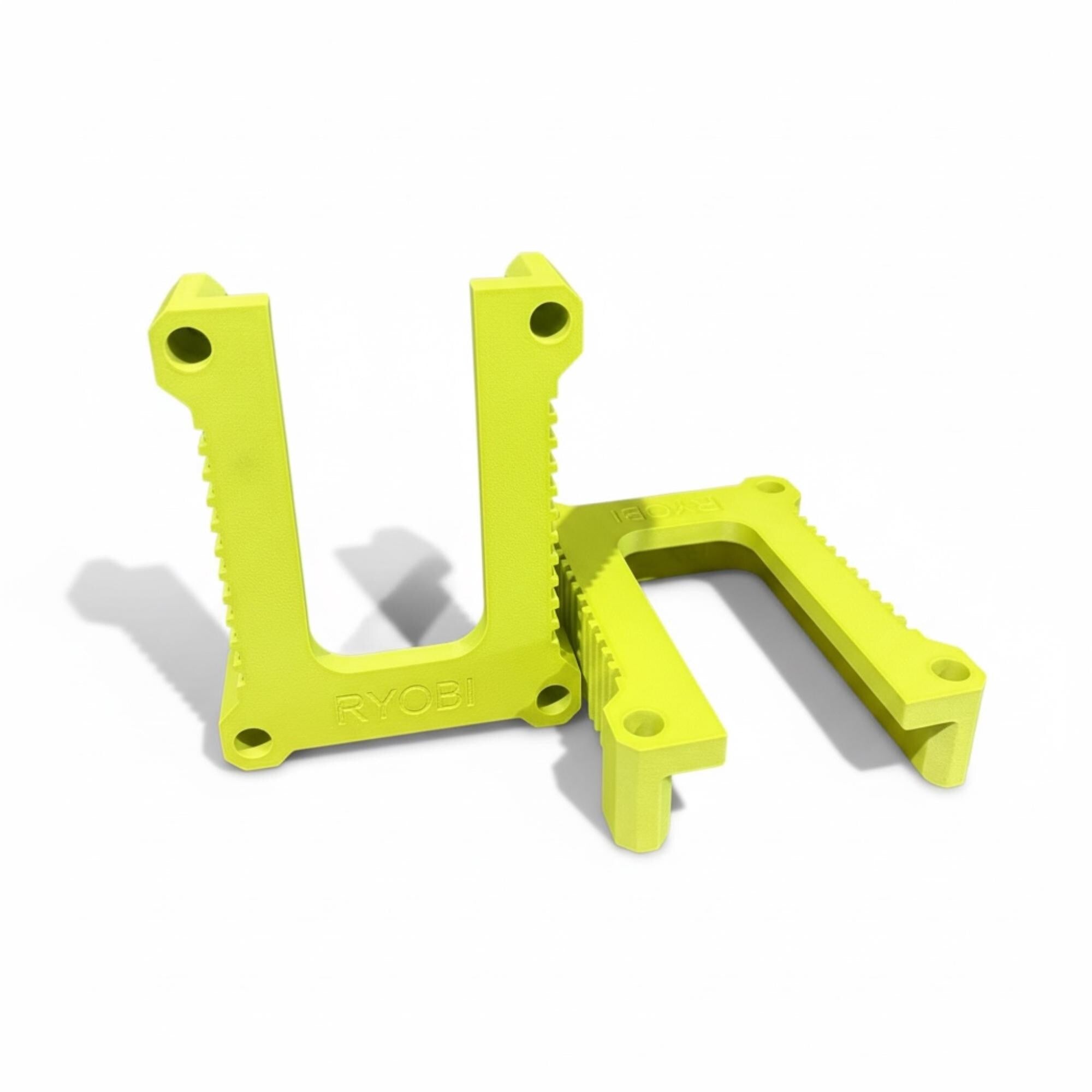 3D Printed Ryobi ONE+ 18V Tool Holder Wall Mount Rack | 2, 4 or 6 Slot Options | Compatible with Ryobi Tools