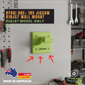 Ryobi ONE+ 18V Jigsaw  (R18JS7) Wall Mount | 3D Printed Holder | Space Saving Storage | Ryobi Storage and Tools | Garage Organiser
