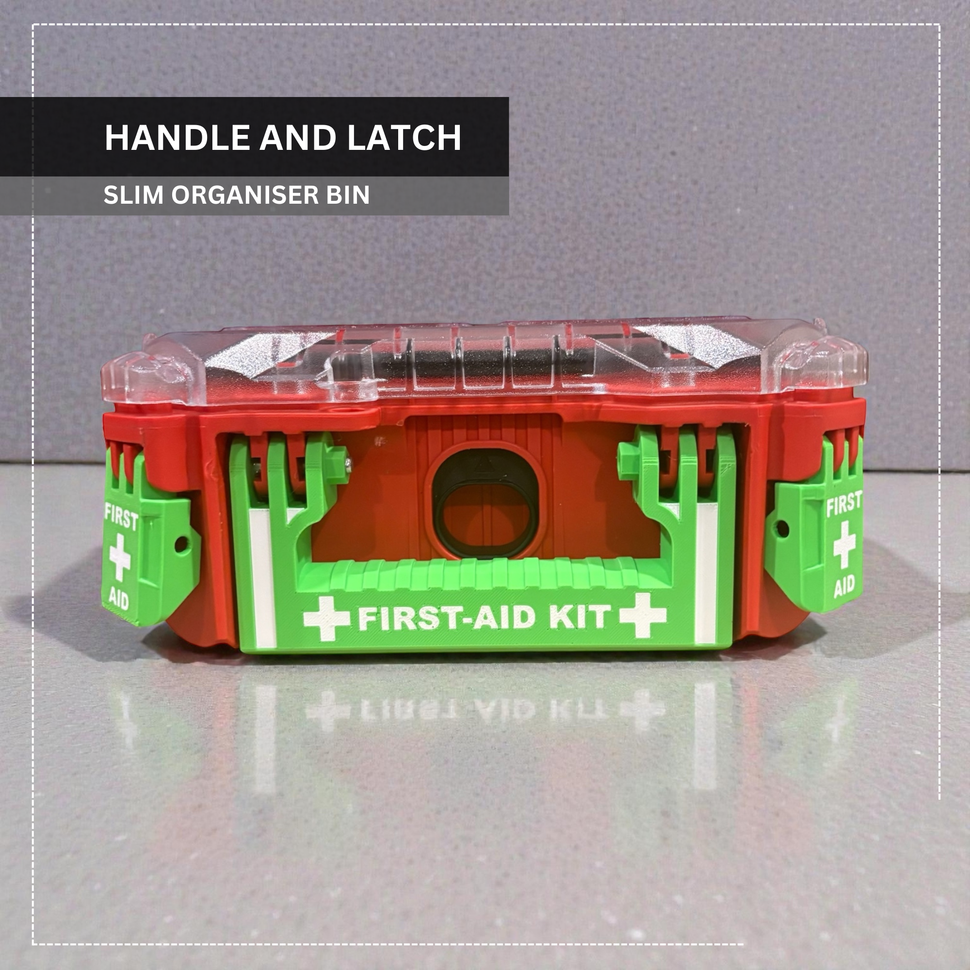 Milwaukee Packout Compact Organizer First Aid Latches, Handle & Handle Label | [Green/White]