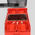 Long Bins for Milwaukee Low-Profile Compact Organiser  | Bins for 48-22-8431 & 48-22-8436 | Packout Storage Upgrades