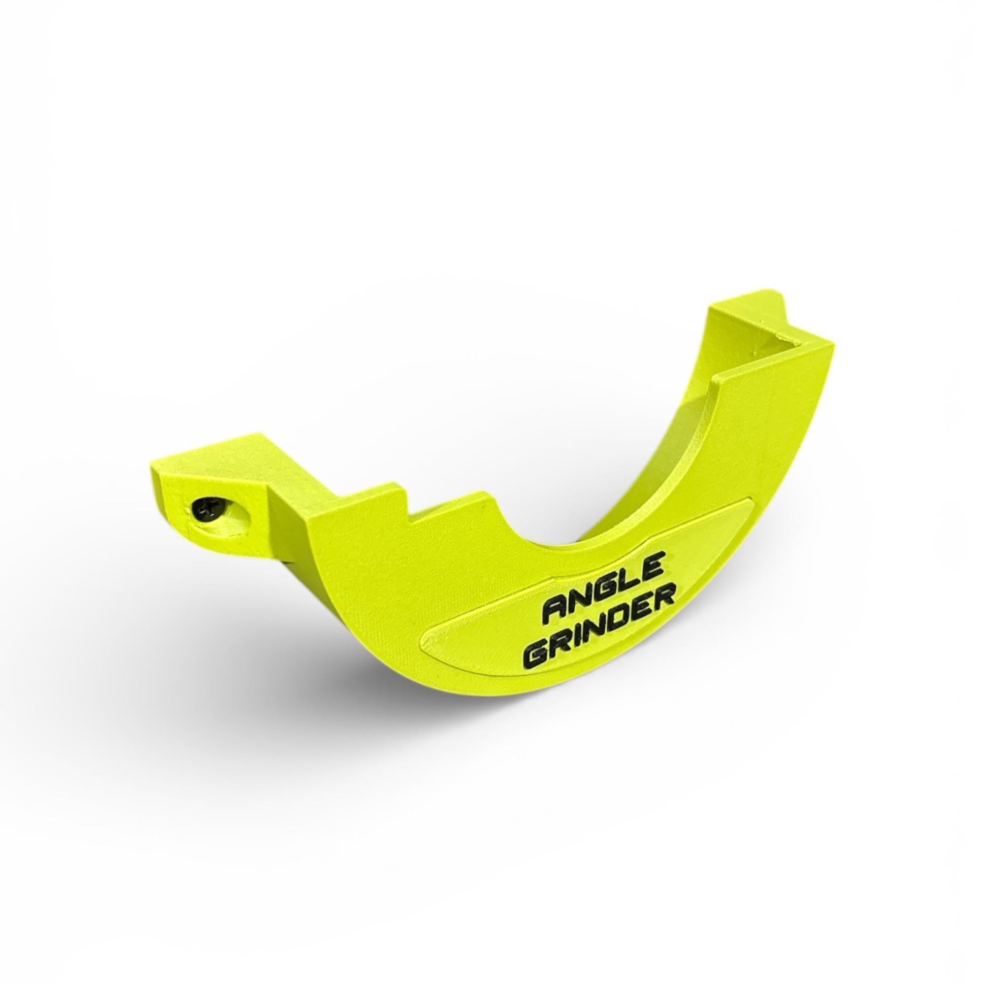 Ryobi One+ Compatible Angle Grinder Mount | 3D Printed Holder | Ryobi Angle Grinder | Ryobi Storage and Tools | Garage Organiser